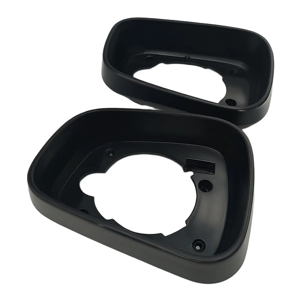 ABS Plastic Rearview Mirror Frame Cap for Buick For Encore For Trax For Mokka X 2012 to 2018 Black 1428665 1428666