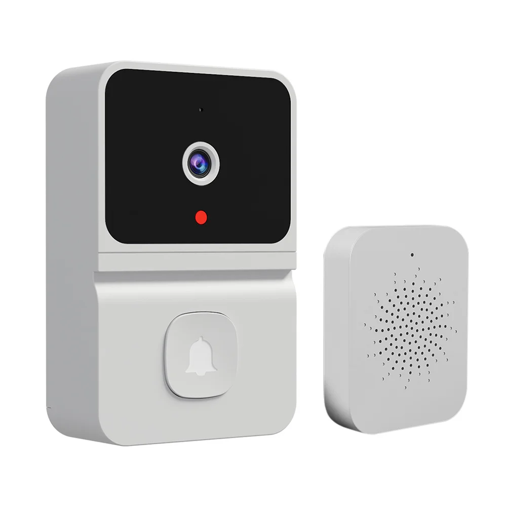 Z30Pro Wireless Doorbell Camera With Chime Rechargeable 2-Way Audio Wi-Fi Video Smart Door Bell Night Vision