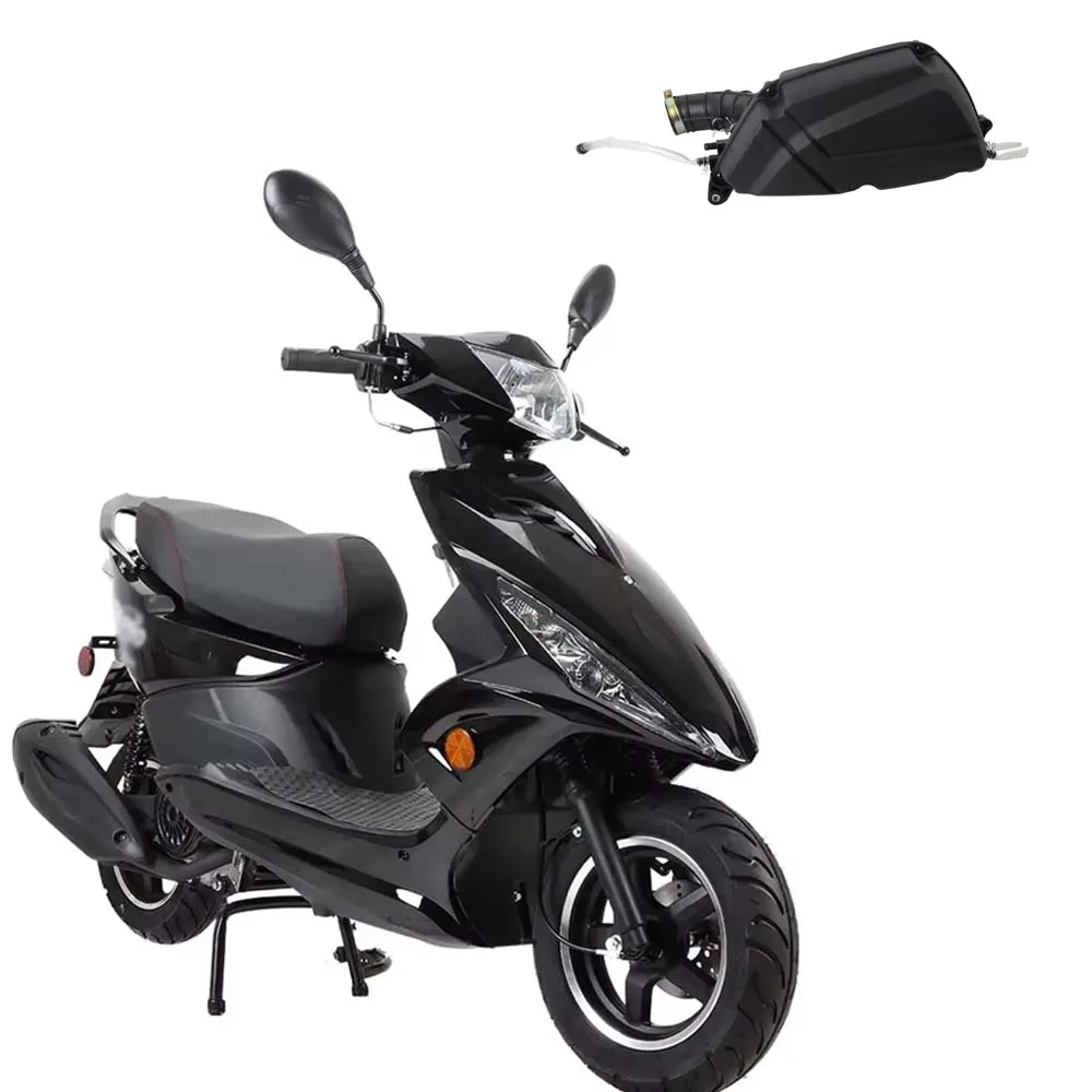 

GY6 125CC 150cc Motorcycle Air Box Filter Assembly in Rubber Material Compatible with Chinese GY6 4-stroken 152QMI 157QMJ Engine