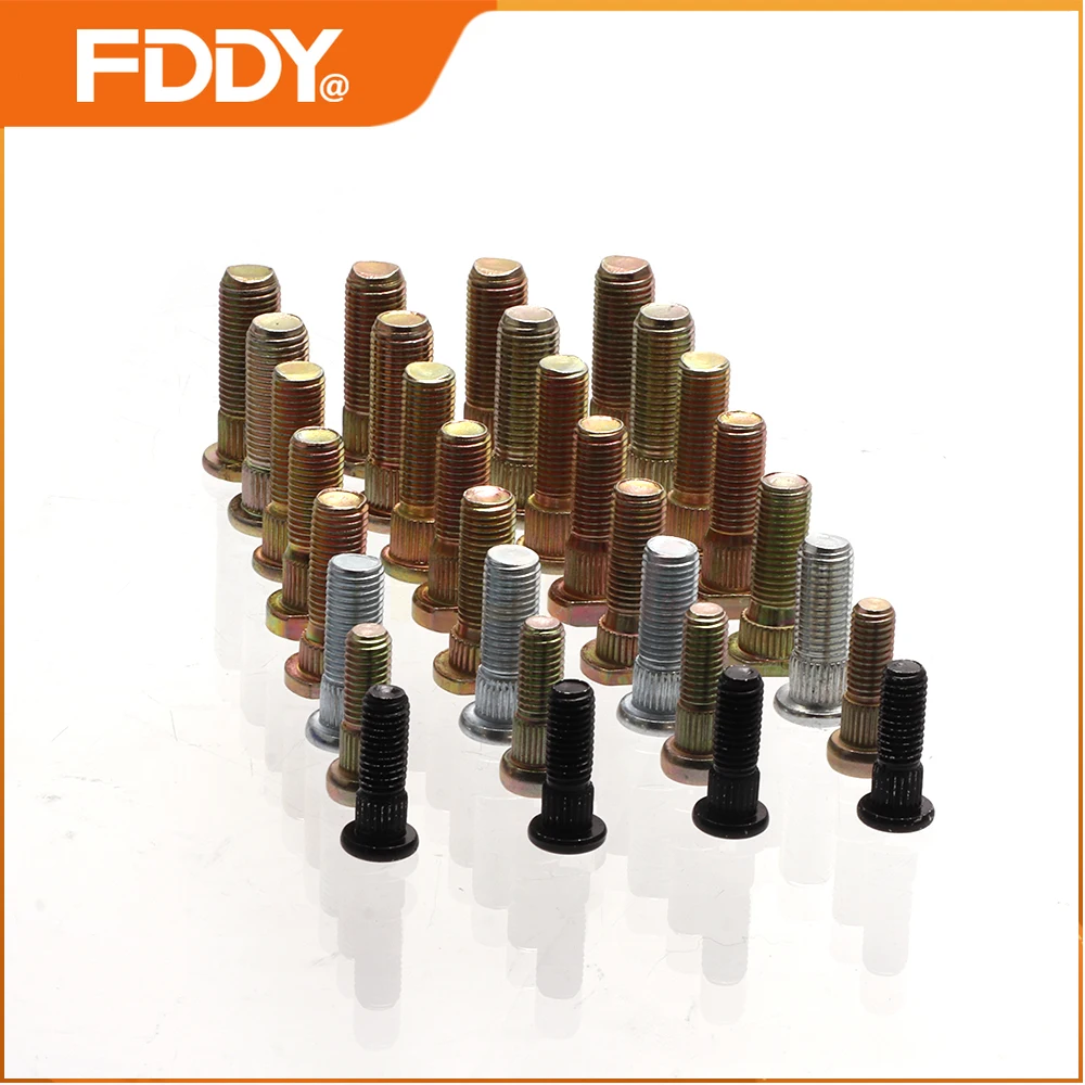 

FDDY 4 шт. шлицевые винты M8-M12x1.25 для крепления колес квадроциклов, картингов, UTV, багги, квадроциклов, аксессуары для монтажа и фиксации колес