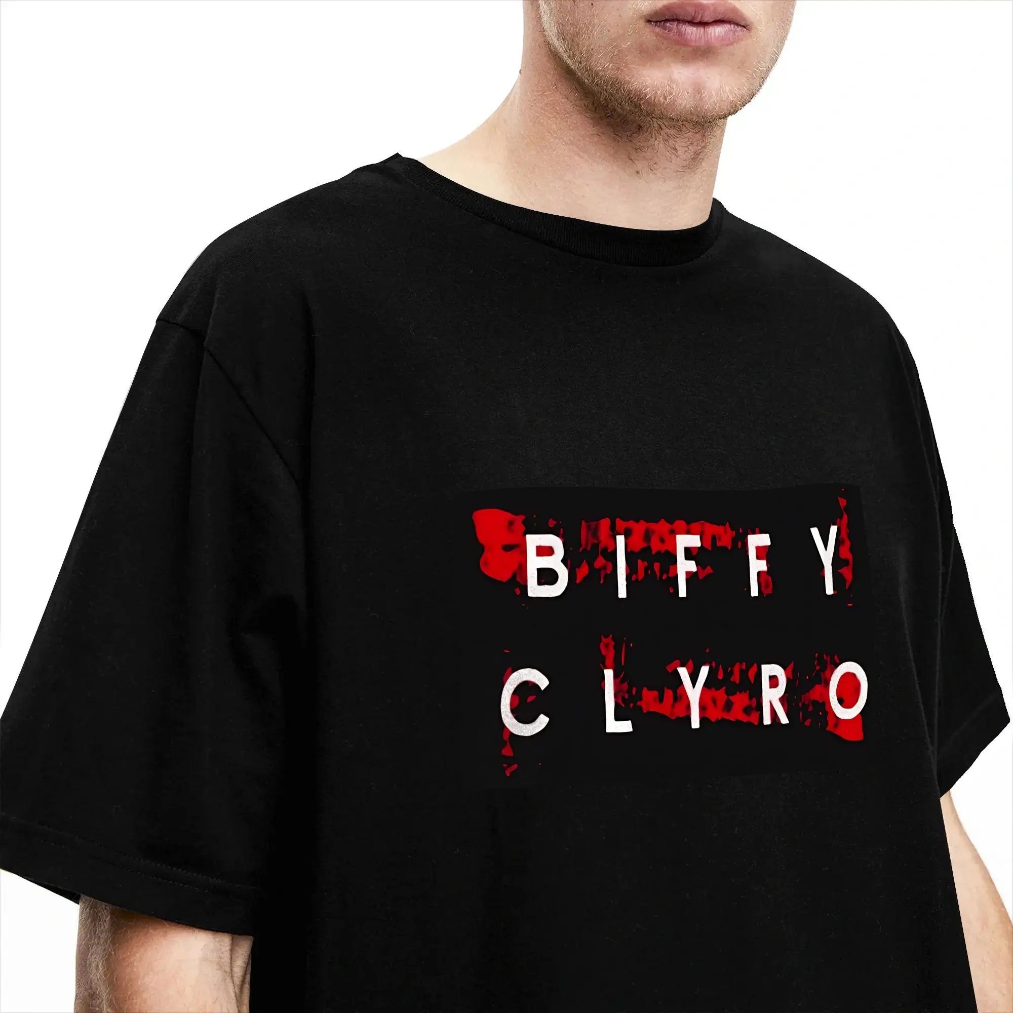 Biffy Clyros Band Baumwoll-T-Shirt für Herren, Sommer-Streetwear-T-Shirts, beliebte T-Shirts, übergroße Tops im Sonderangebot – Detail 3