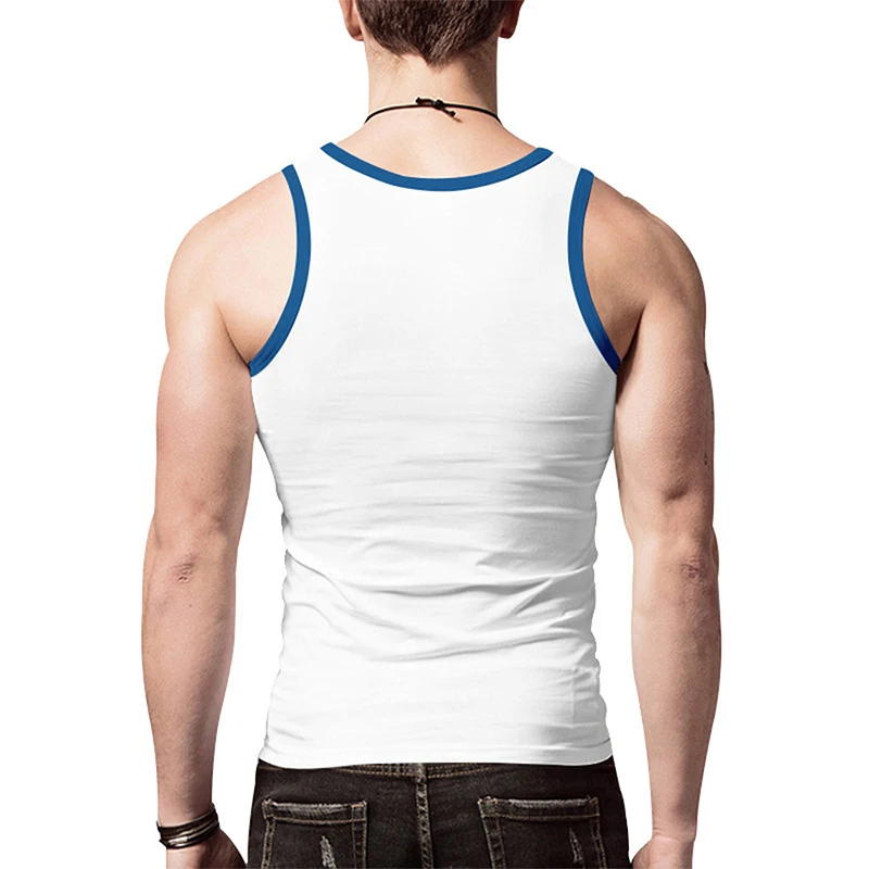 Men s Lightweight Breathable Sleeveless Tank Tops for Gym Workout Running Athletic Training Fitness Shirts with O Neck and