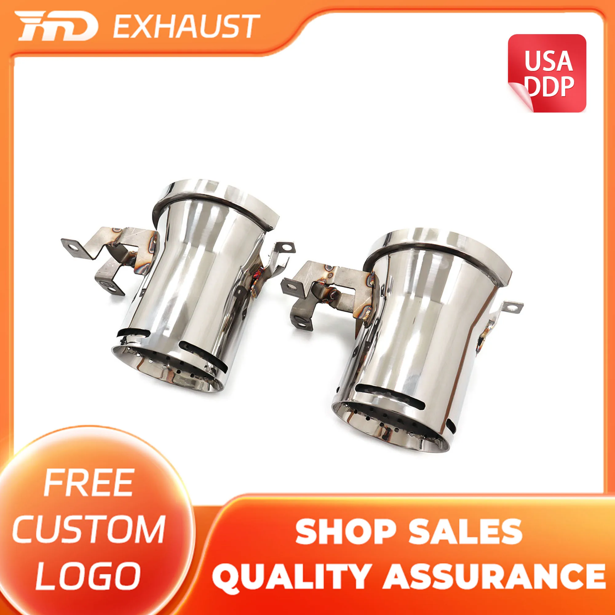 

HMD Hot sale Exhaust SS304 for Lamborghini Aventador SVJ for a Special Purpose Tips for Car