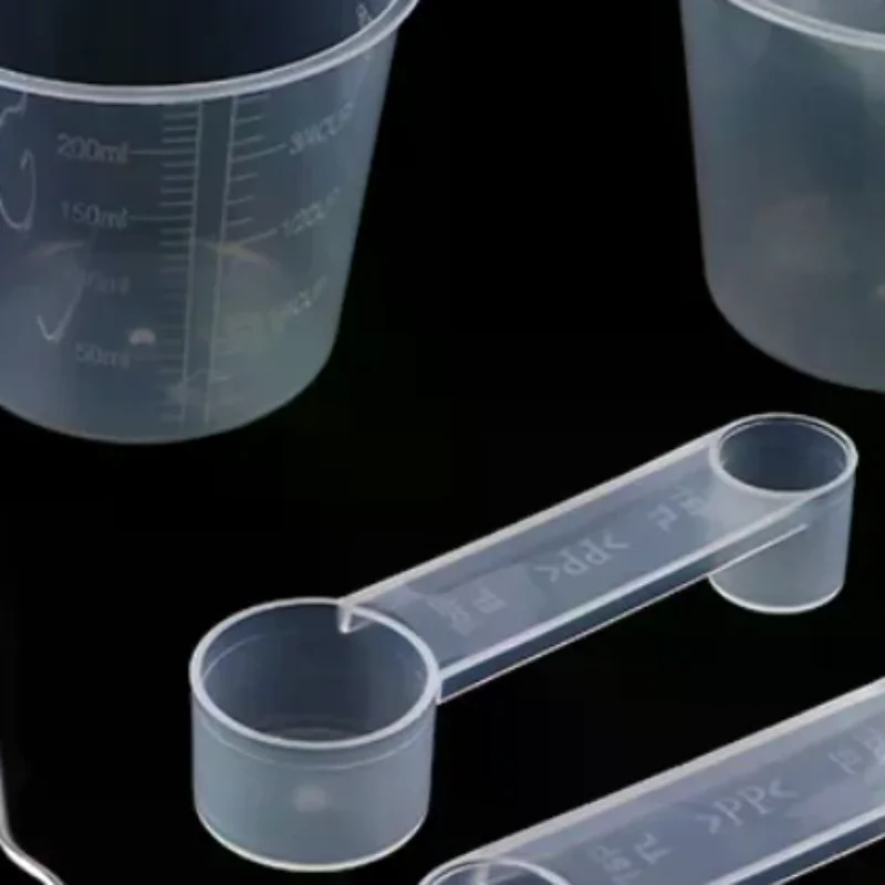 1 Juego de piezas para máquina de pan, Kit de cuchara y taza medidora de 200ML, herramienta de extracción para Donlim Midea ACA PETRUS, Etc.