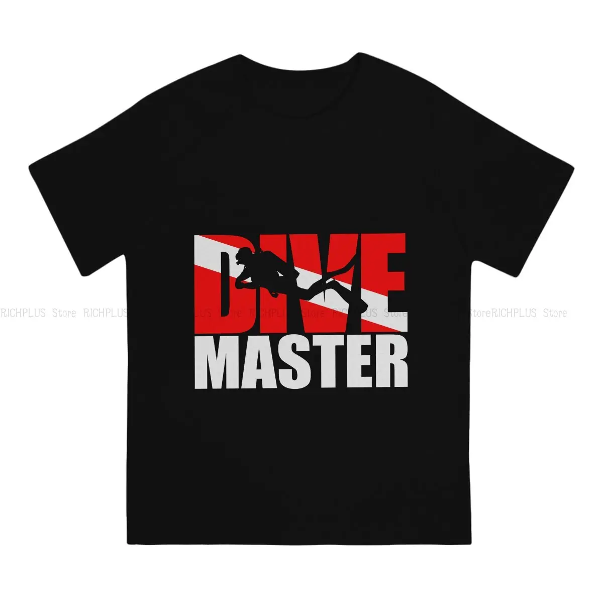 Diving Dive Newest TShirt for Men Dive Master Scuba Round Neck T Shirt Distinctive Gift Clothes Tops