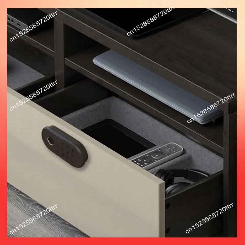 ABNR Smart Drawer Lock With Fingerprint Password And Swipe Card Access For Cabinet And Storage Security