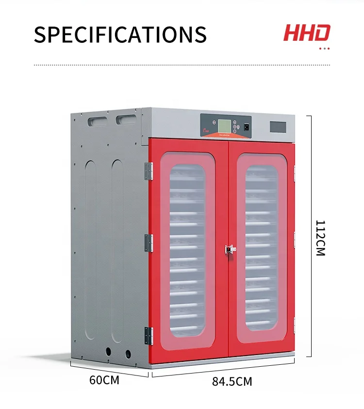 400-1000 Eggs Incubator Fully Automatic Incubators Automatic Hatching Machine Chicken Egg Incubator and Hatcher view 6