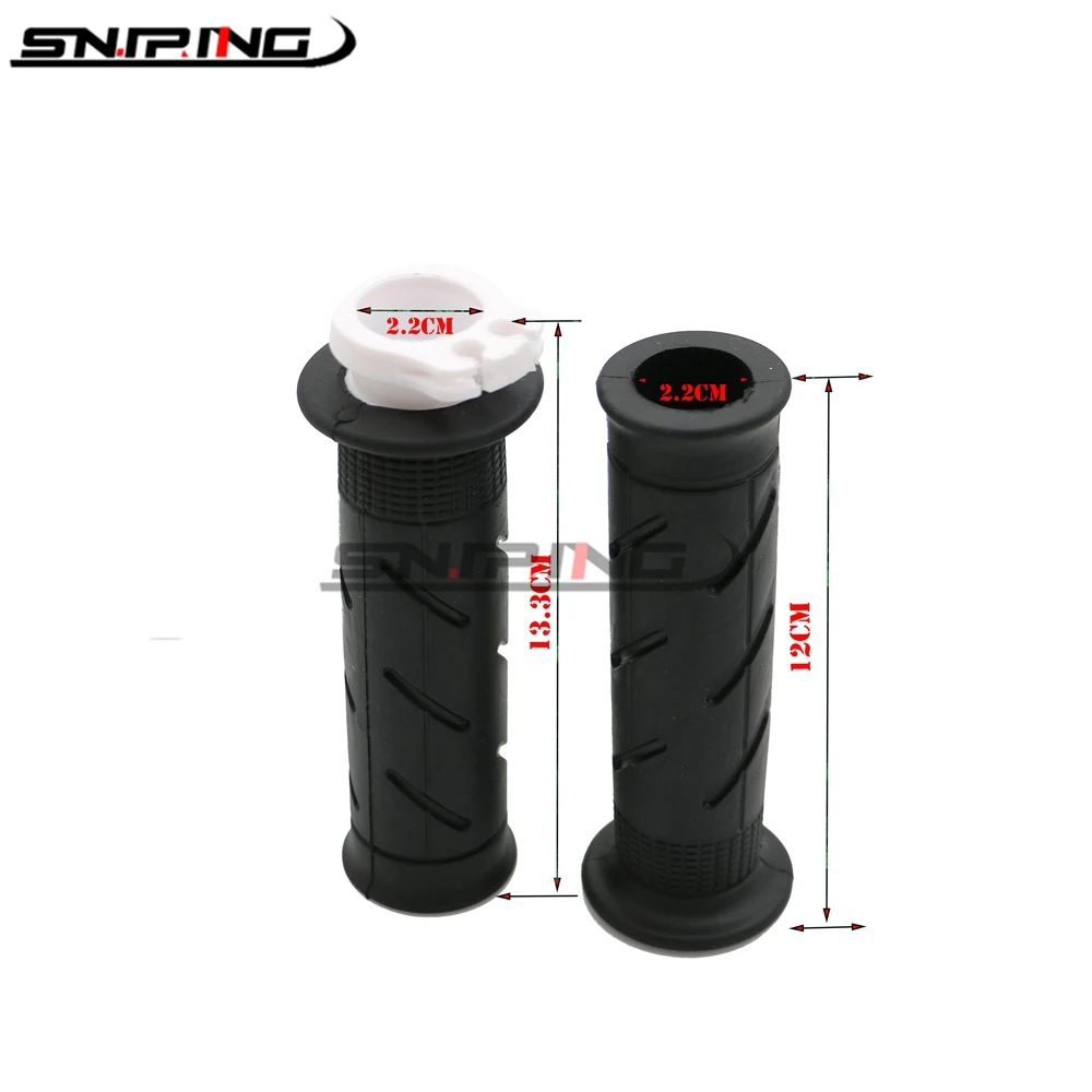 

For Honda CB250 CBR250R CBF600 CBR600 F2 F3 F4 F4i VFR750 VT750 XRV750 VFR800 VTX1300 Motorcycle 7/8 Inch 22MM Grip Rubber Grips