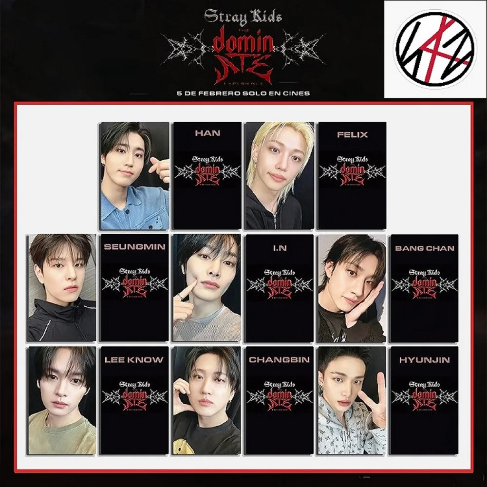 

8 НОВЫХ KPOP-карточек Stray Kids The dominATE Experience (альбом-фильм), индивидуальные, в наличии, специальные карточки SKZOO, подарок Феликсу, DO IT KARMA