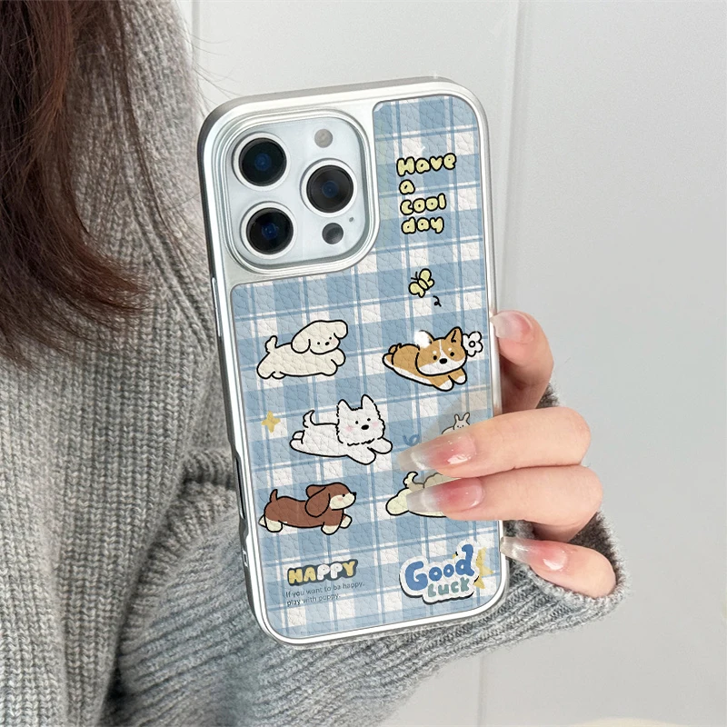 حافظة لهاتف آيفون 11/12/13/14/15/16/17 Pro Max AIR PLUS Epoxy مصنوعة من جلد البولي يوريثان الحراري