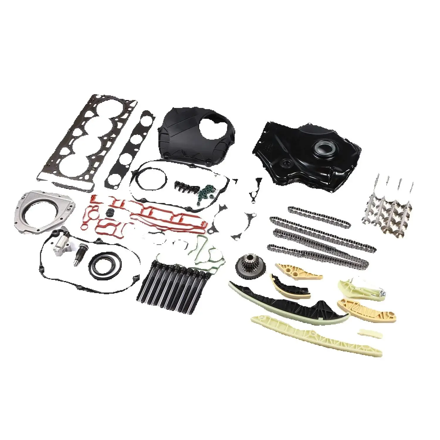 

06K109172E Комплект цепи ГРМ ДЛЯ Audi A4 A6 TT TTS 1.8T 2.0T EA888 Gen 2, детали двигателя