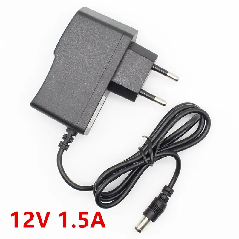 New AC 100-240V to DC 12V 1.5A Switching Power Supply Converter Adapter EU Plug