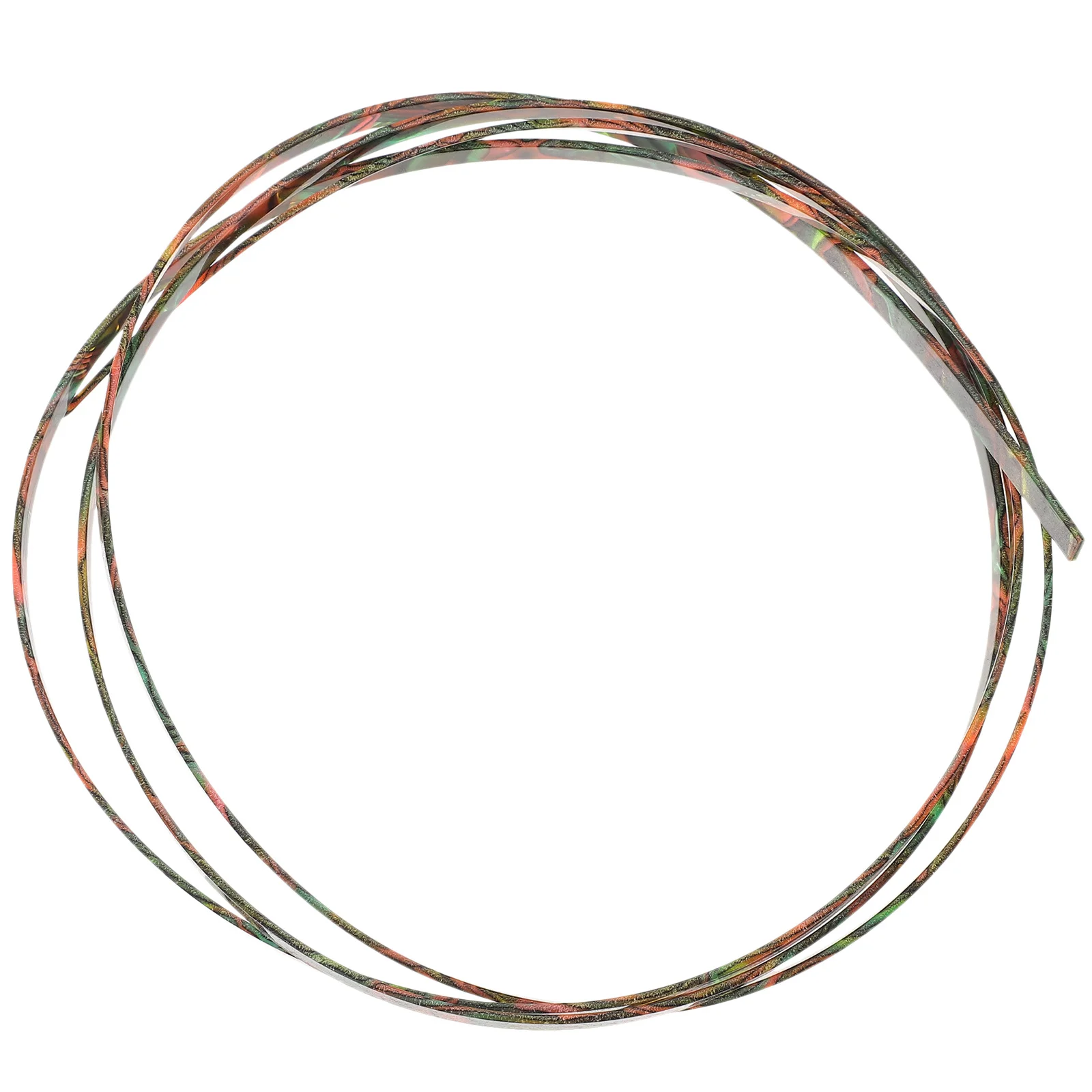 

1Pcs Guitar Binding Purfling Strip Plastic Flexible Durable Decorative Protective Strip for Guitar Ukulele Waterproof