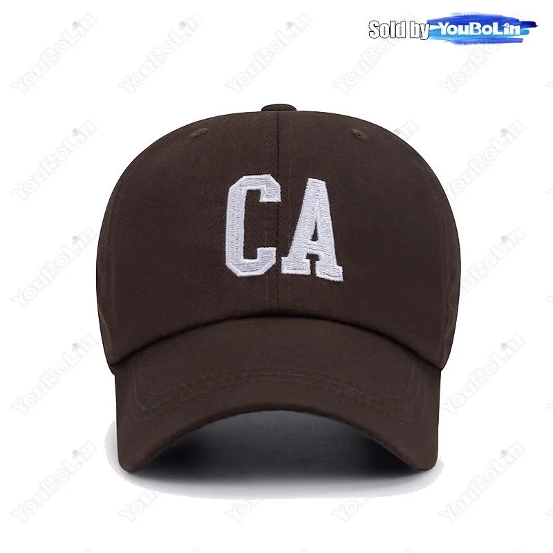CA رسالة مطرزة القطن قابل للتعديل قبعة بيسبول قبعة الشمس قبعات سائقي الشاحنات قبعات للآباء