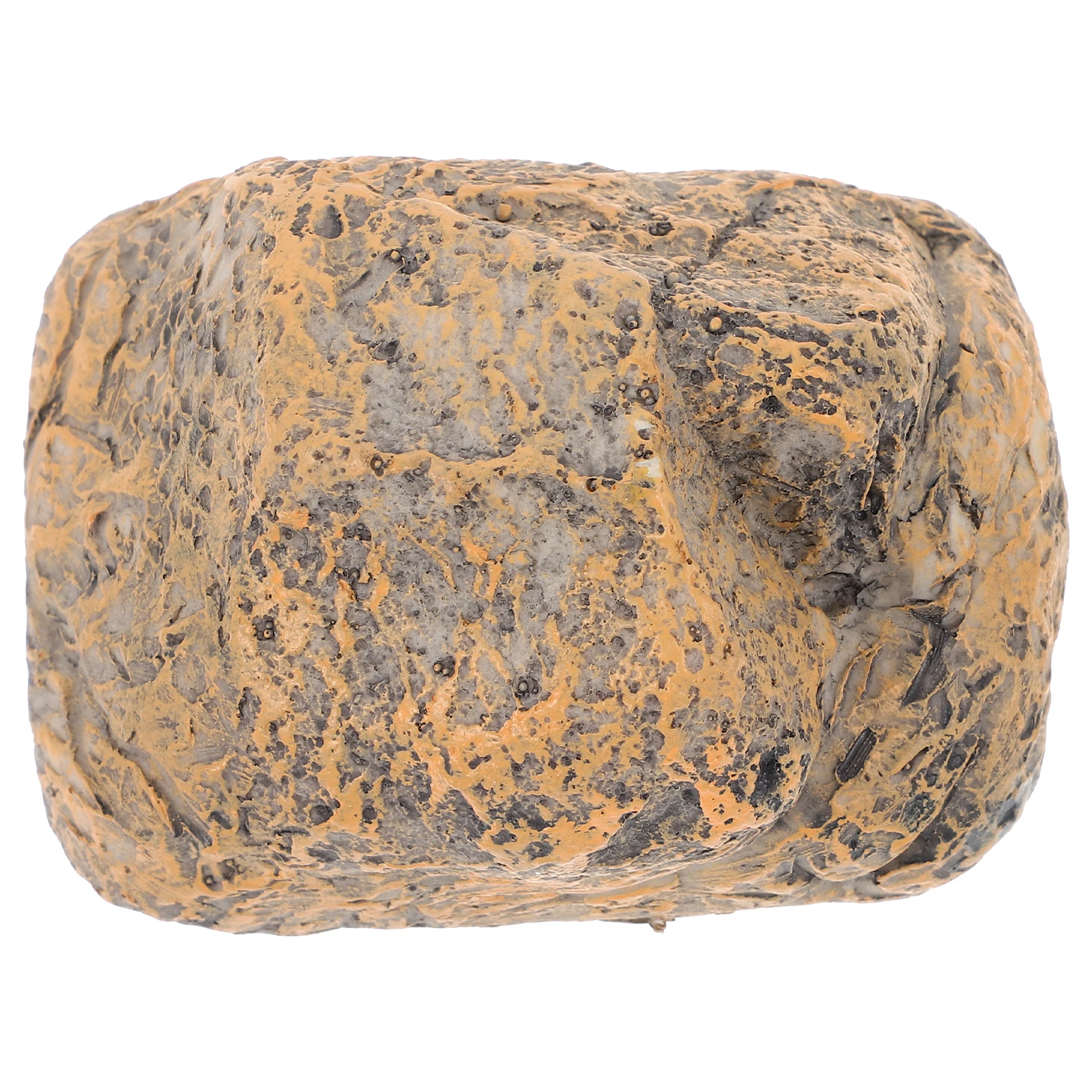 Creative Stone Key กล่องเรซิ่นซ่อนสวนกลางแจ้งความปลอดภัย Vintage Key Hider Rock Shape คอนเทนเนอร์ปกปิดสําหรับ Yard