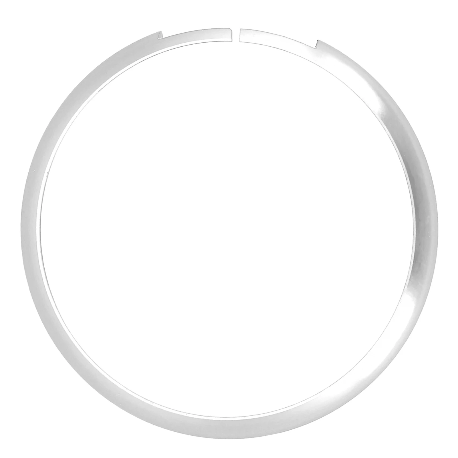 Afstandsbediening sleutelhanger ring trim van aluminiumlegering, vervanging voor MINI R55 R56 R57 R58 R59 R60, decoratie voor de afstandsbediening, zijrand voor de sleutelhanger.