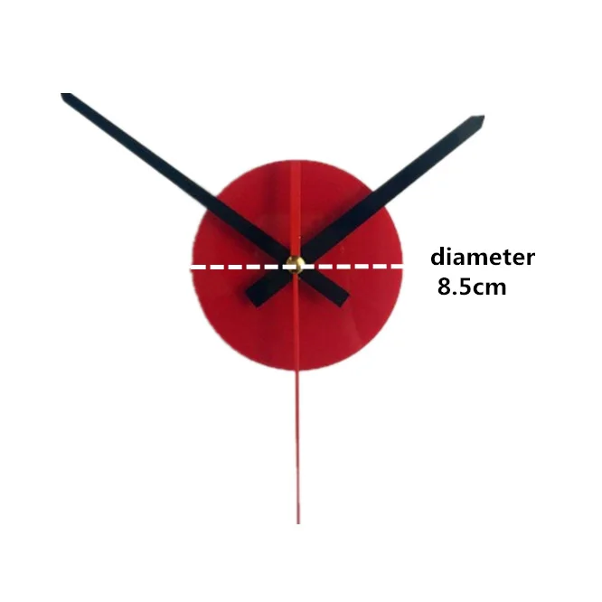 10PCS Clock Wall Hands Mechanism Clock Diy Quartz Needles Movement 3D Metal Replacement Kit Cross Stitch Battery Parts Decor