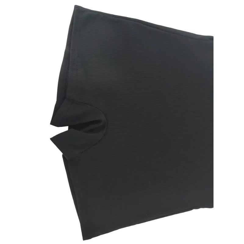 مقاس كبير 1XL-5XL بدلة نسائية جديدة غير رسمية مضلعة برقبة مربعة رياضية ومريحة بدون أكمام #4