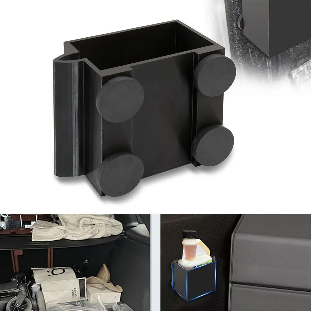 

Fixed Magnetic Additive Holders Anti-lost Black Diesel Additive Container Magnetic Truck Bed Bottle Holder