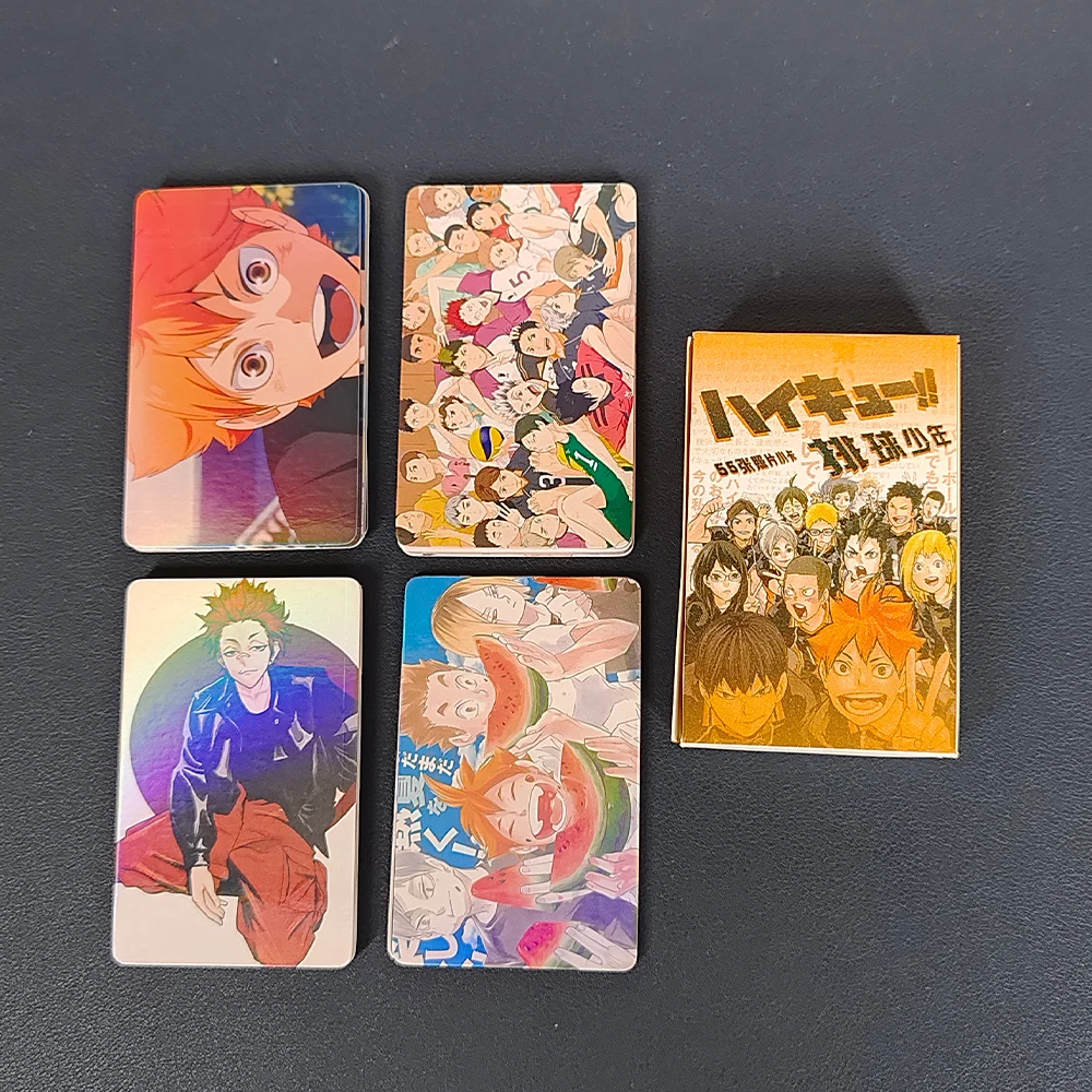 55 Pc/set Haikyuu!! Lomo Card Album Characters Photocard Fans Collection Cards