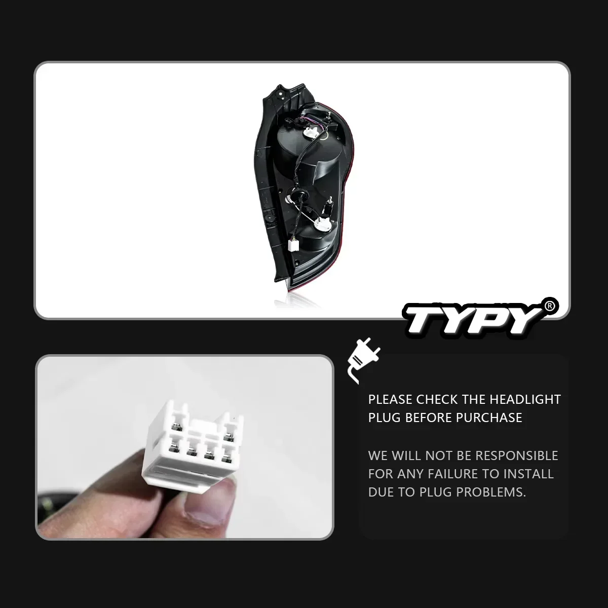 

TYPY Car For Chevrolet Spark Taillight 2011-2014 Upgrade Modified to New DRL Dynamic Turn Signal LED Taillight Auto Accessories