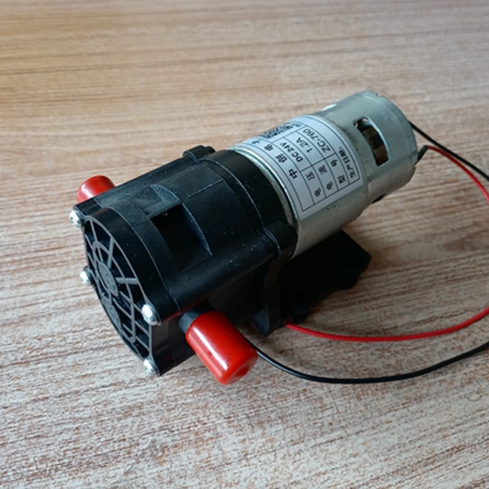 

24v 760-1 DC Gear Pump Filling Pump Hot Water Circulation Pump Ozone Resistant Plastic Booster Water Pump Micro Oil Pump