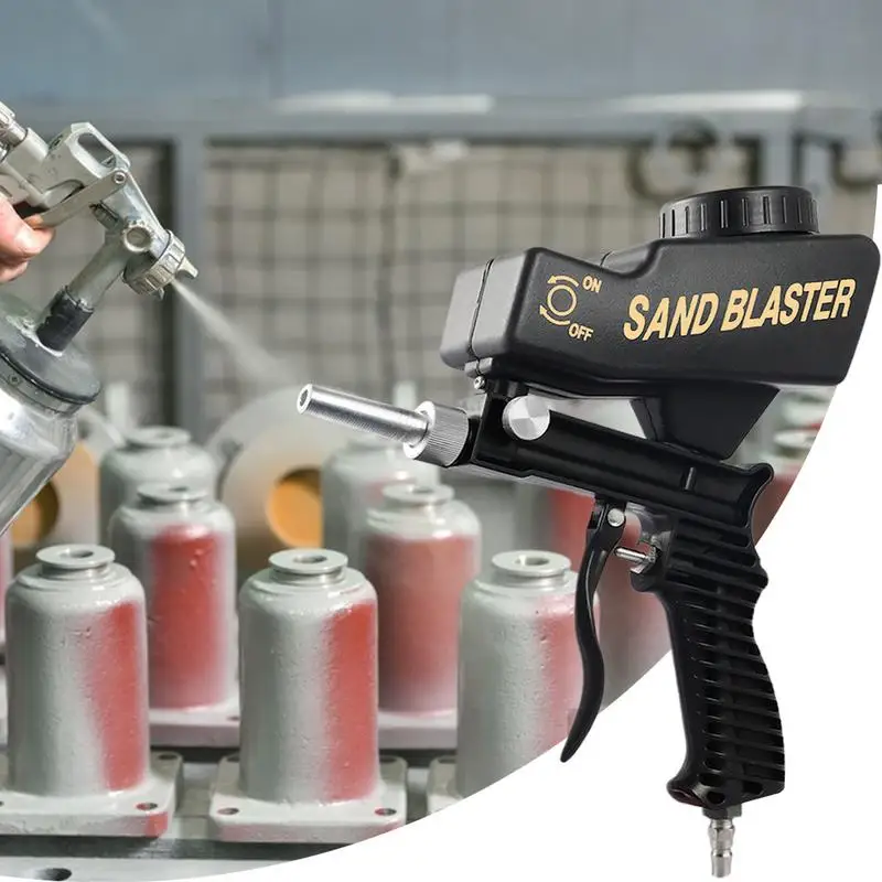 Sandblasting Machine Abrasive Sand Blasting Machine Handheld Rust Remover Sandblasting Equipment For Cleaning Polishing