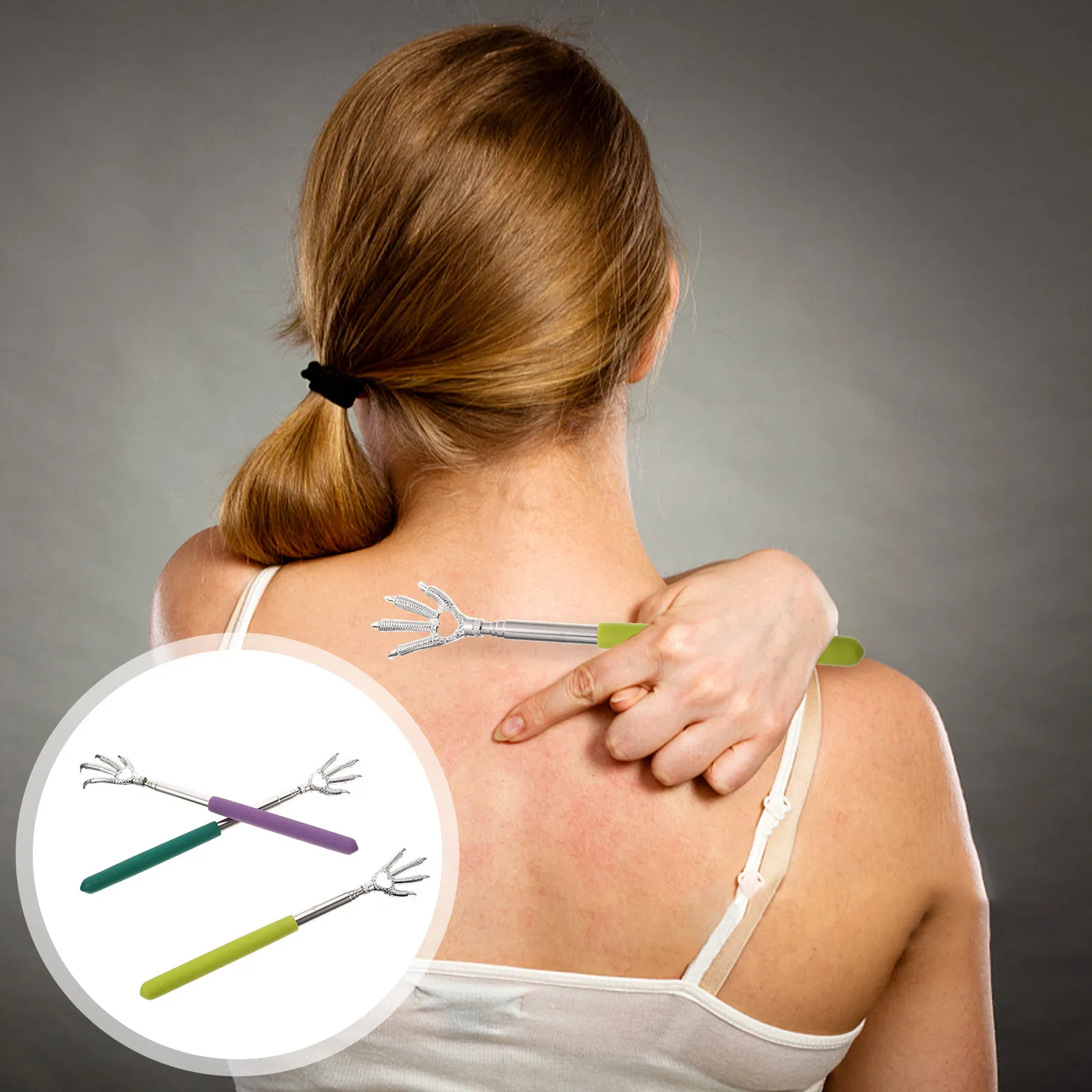 

Набор из 3-х чесалок для спины для взрослых: забавные чесалки для снятия зуда