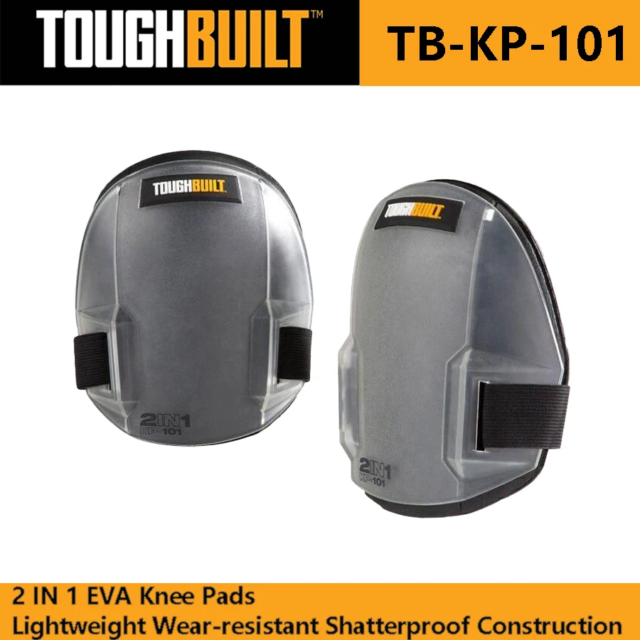 

TOUGHBUILT TB-KP-101 2-в-1 EVA наколенники легкий износостойкий ударопрочный строительный наколенник защитные инструменты безопасные инструменты