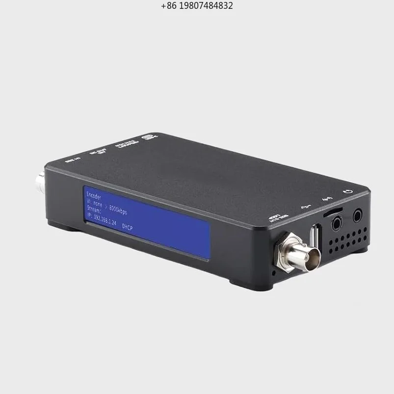 Streaming Encoder/Decoder with AAC/MP3 Audio H.265 HEVC 1080p Live Video Preview 3G SDI NDI RTSP/RTMP Video