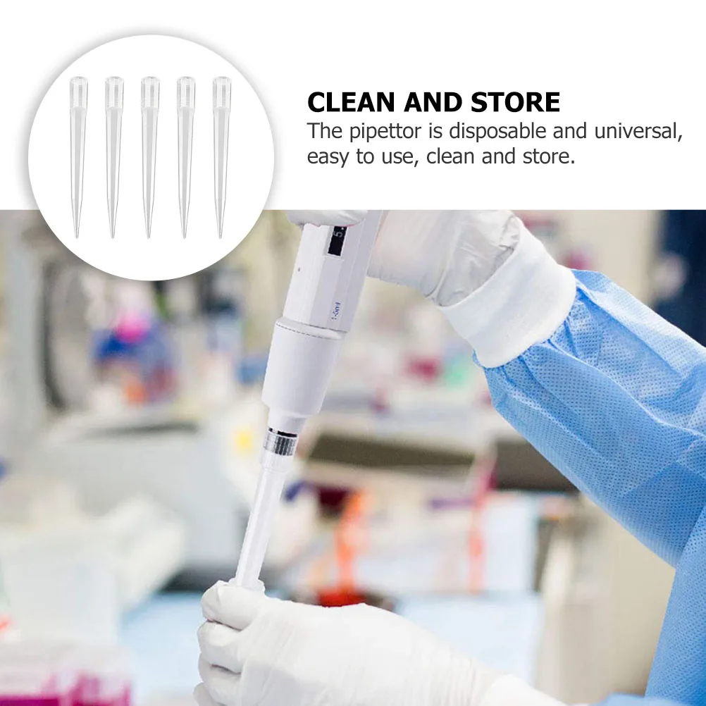 

50 Pcs Dropper Pipette Suction Head Pipettor Tips Make up Laboratory Transparent Plastic