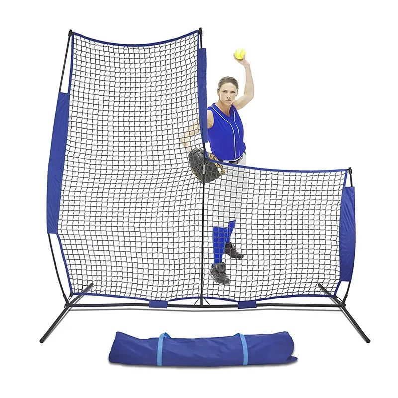 

Top Quality Customized 7 X 7 Foot Baseball Softball Pitching L Screen Net