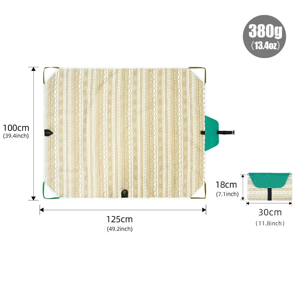Climbing Rope Bag Mat with Interlocking Handles Metal Hook System and Heavy Duty 600D Oxford Cloth for Efficient Rope Carrying