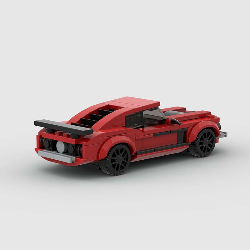 MOC Super Sports Car Building Block Assembly Model Toy, DIY Car Model Assembly, Collectible for Home Decoration, Birthday Gift