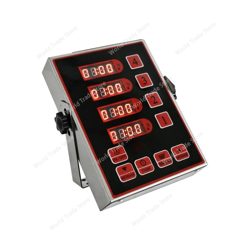 

Kitchen four-channel timer, commercial reminder device, baking timer, timer, hamburger and fried chicken store timing equipment