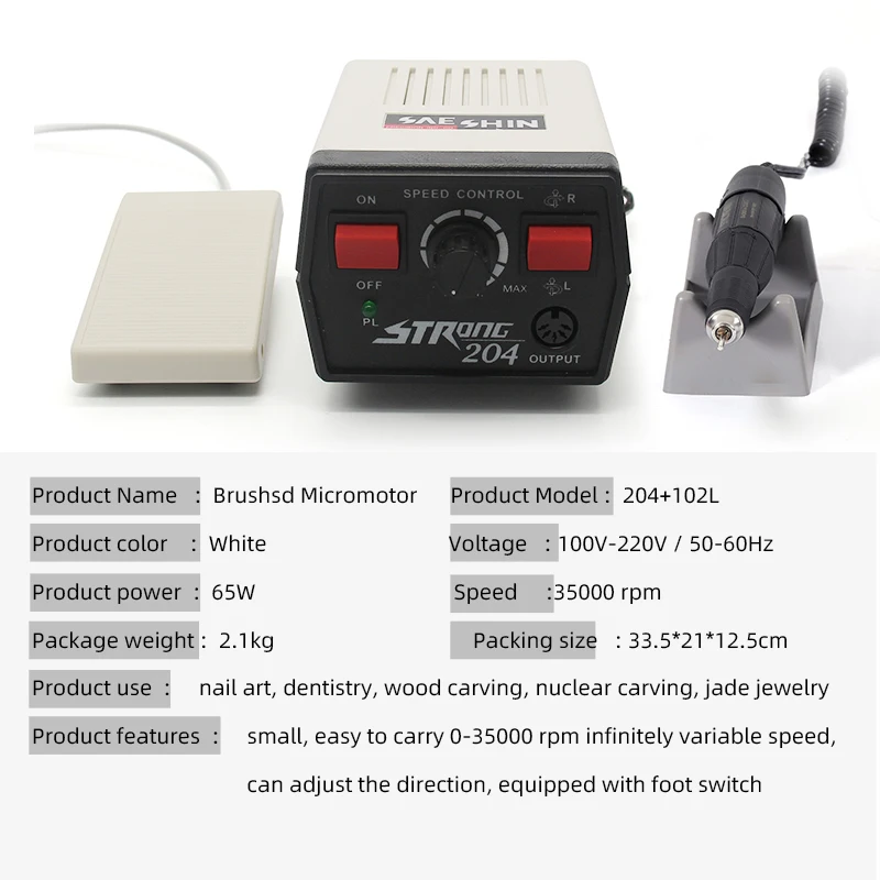 35000 Vòng/phút Nail Khoan Máy Móng Tay Thiết Kế Nhà Bộ Dụng Cụ Làm Móng Đinh Chạy Điện Tập Tin Bộ Dụng Cụ Với Bàn Đạp Chân Cho Loại Bỏ Móng Tay gel Ba Lan