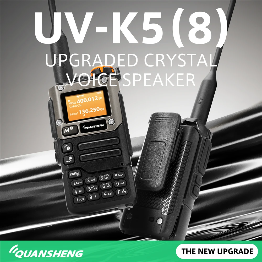 

Портативная рация UV K58, портативное радио, UHF, VHF, Am, Fm, двухстороннее радио, 128 каналов, свободный кабель, телефон с большим радиусом действия