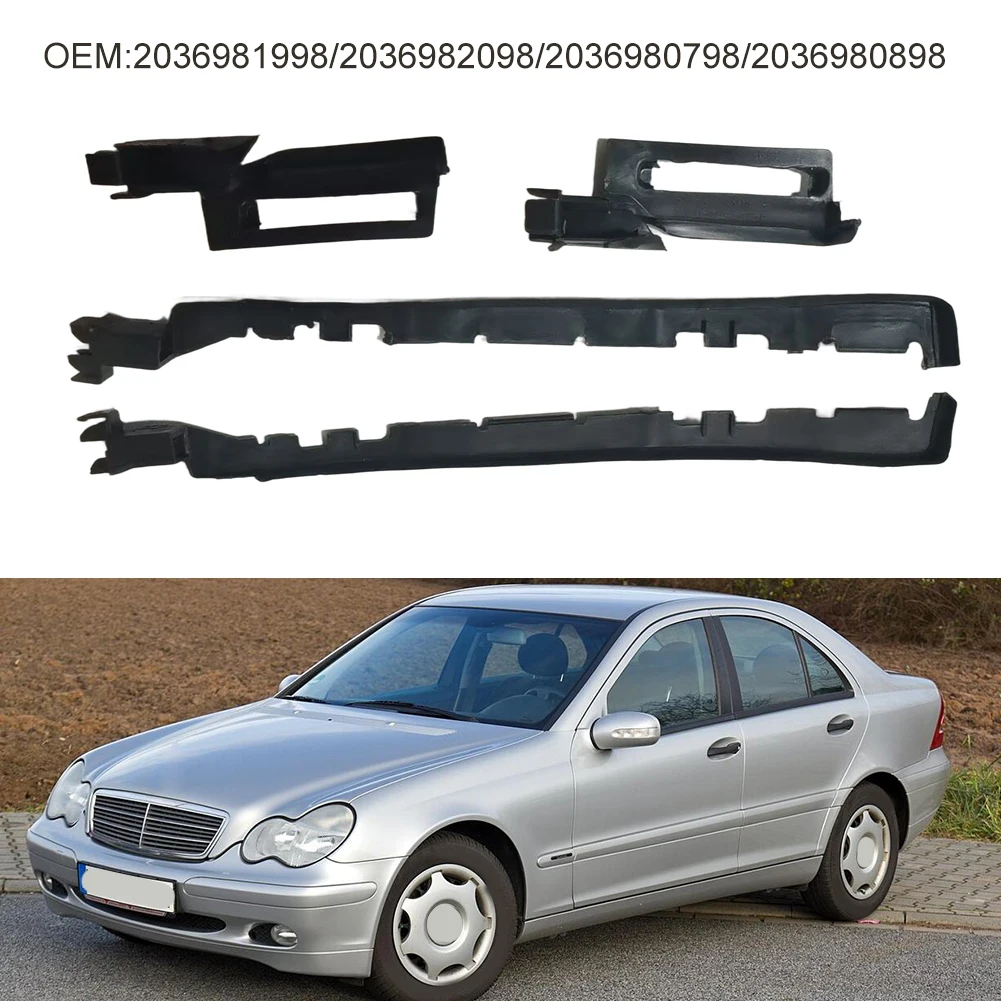  Car Side Skirt Seal Weatherstrip Strip For Mercedes For Benz For C-Class For W203 For Sedan / For Wagon 2001-2007