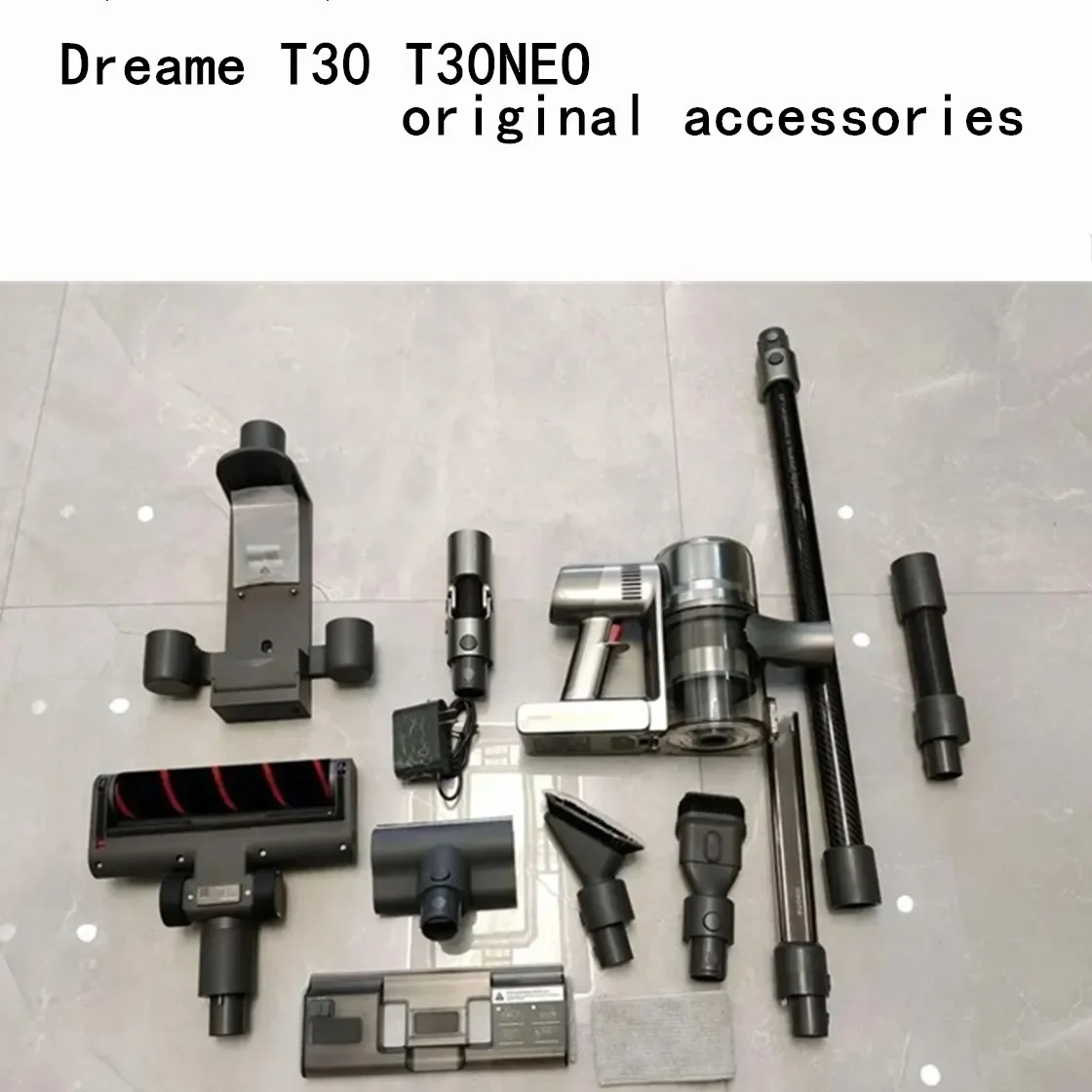 Original Dreame T30 T30NEO Accessories HEPA Filter Roller Brush T30 Smart All-Floor-Type Brush