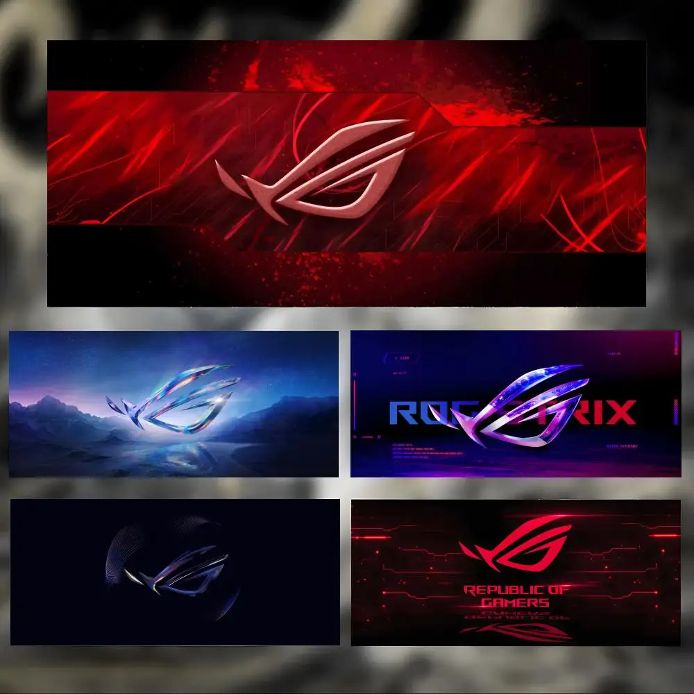 Modern Gamer Brand A-ASUS R-ROG Mouse Pad Large Thick Desk Pad Stitched Edges Gaming Mouse Mat for PC