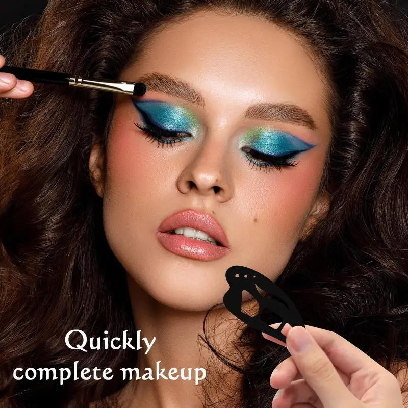 Modello rapido per il trucco degli occhi 1/3 pezzi - Stencil per ombretti multifunzione per principianti e professionisti