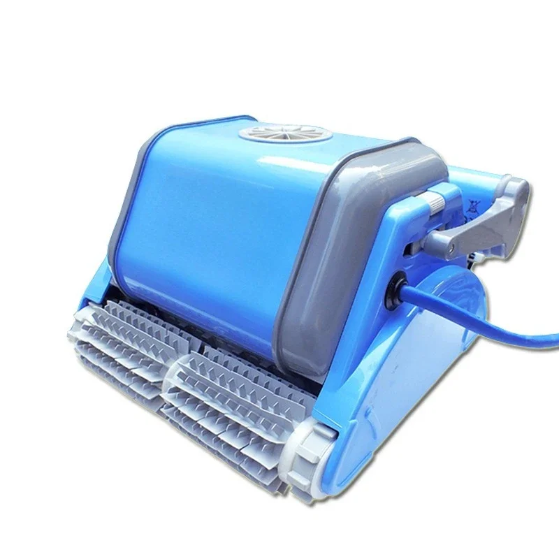 آلة شفط مياه الصرف الصحي الأوتوماتيكية لحمام السباحة، روبوت تنظيف سلسلة الدلفين، مكنسة تنظيف سلحفاة حمام السباحة الصغيرة