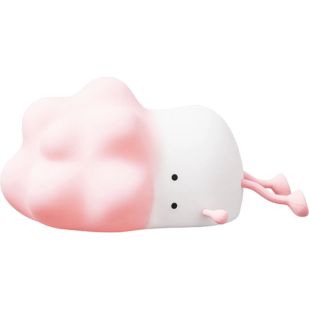 

Silicone Night Light Cartoon Rechargeable Kids Bedroom Lamp Eye Protection Timer 30Min Tap Dimmable Small Table Duck Safe