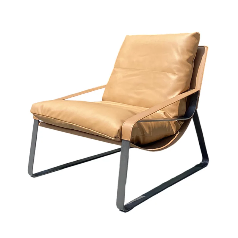 

Simple, modern, stylish, balcony, gallery, sales department, living room, leather