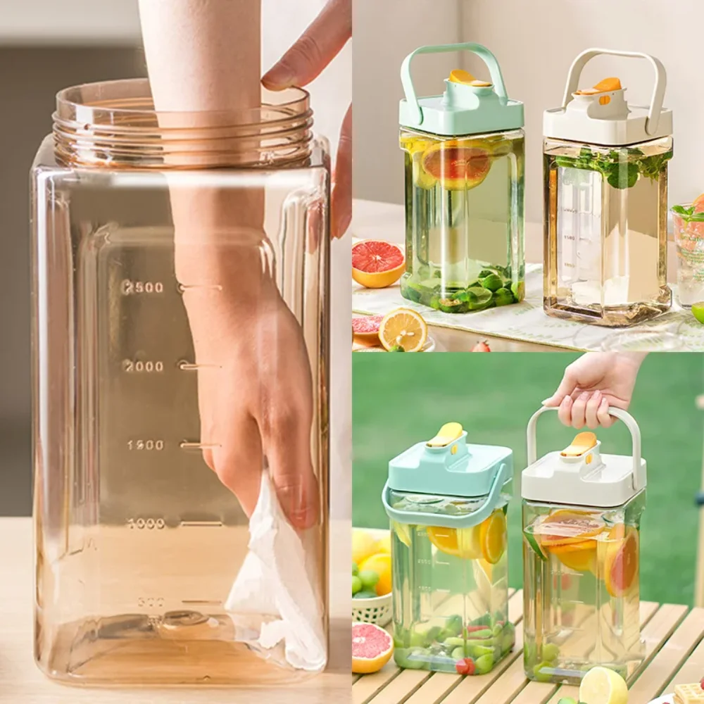 Image of Wasserkocher mit großer Kapazität, Wasserflasche mit Wasserhahn, 2,3 l/3,5 l, Outdoor-Camping-Kühlschrank, Kaltwasserkrug, Trinkflasche, Eimer