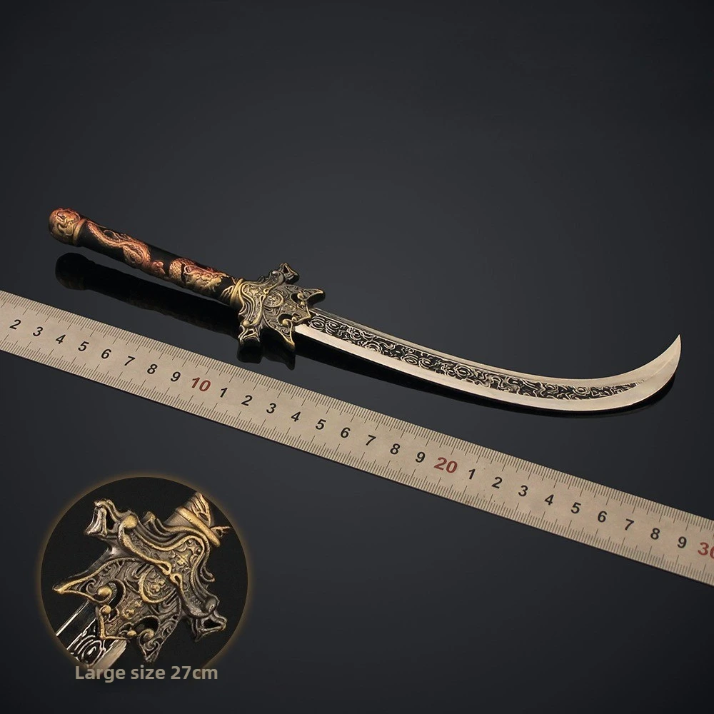 Fengshen Twelve Divine Sword Game Peripheral Muzha Wu Gou Sword weapons Model Ancient Swords Collectible Ornament Gift for Boys