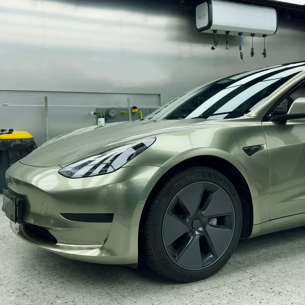 

Pangu Green Car Sticker Wrap Film Vinyl Film Bubble Free PET Decal Car Motorcycle Sticker Auto Accessories Exterior Interior