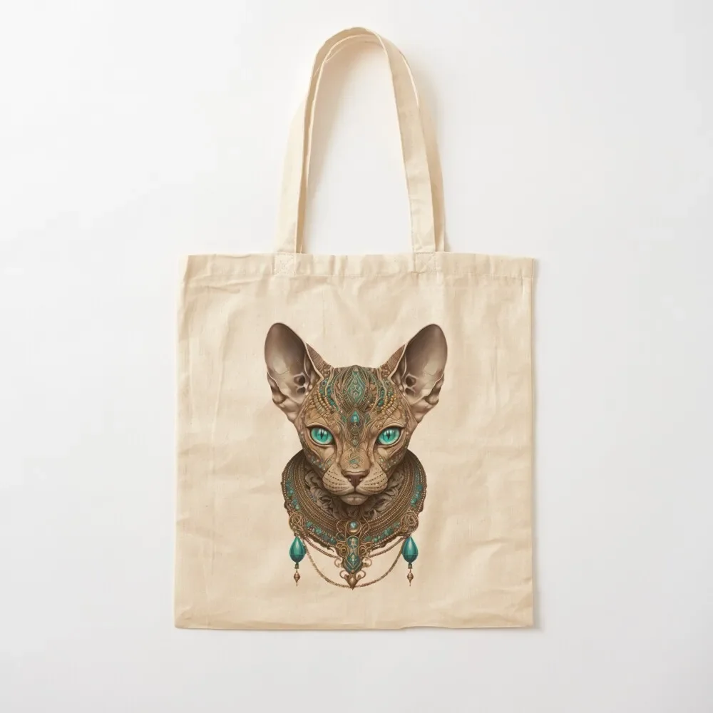 

Sphynx Cat Tote Bag reusable grocery bags great bag Reusable bags personalized tote bag