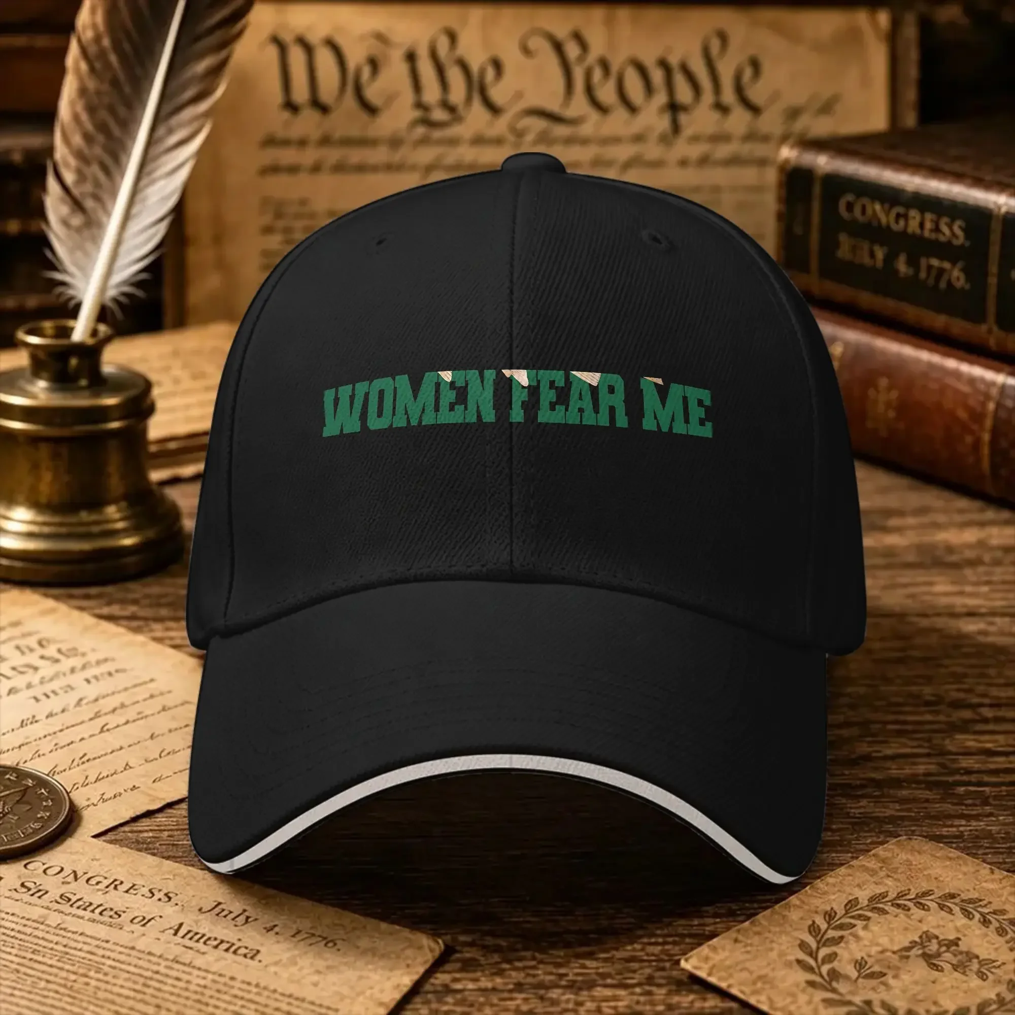 New Fish Want Me Women Fear Me Meme  Baseball Cap  Streetwear Trucker Hat Summer Men Women Outdoor Sports Baseball Caps