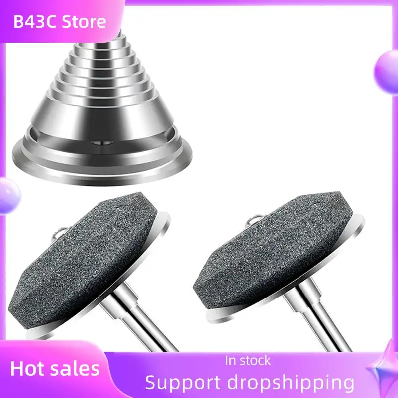 

B14C набор точилок для лезвий газонокосилки из 2 металлических лезвий с 1 шт. инструментом для балансировки и набором камней для кошения